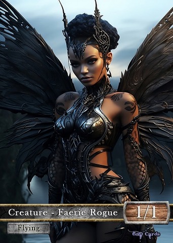 Black Faerie Rogue #16